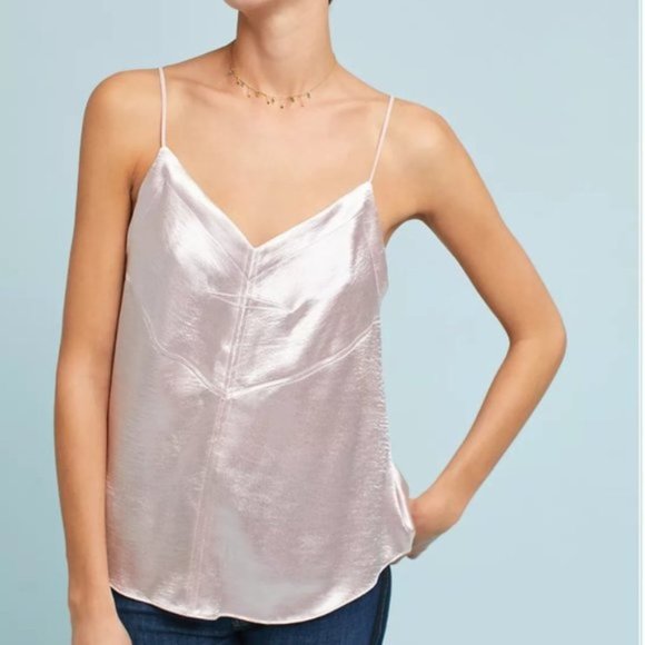 Anthropologie Tops - Anthropologie Moulinette Soeurs Pink Camisole Top